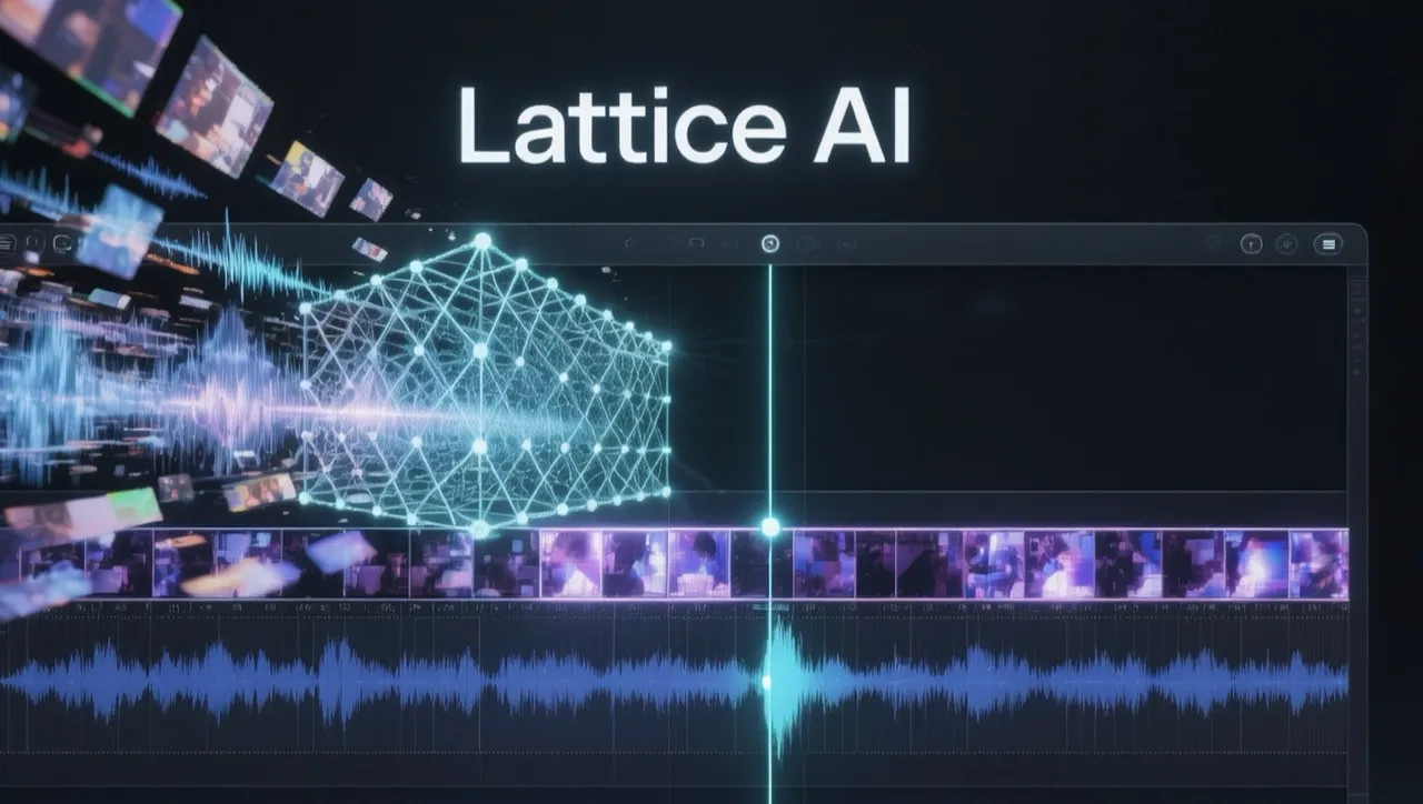 완벽한 타임라인 정렬 - LattifAI feature demonstration: 비구조화된 미디어를 검색 가능하고 편집 가능한 고부가가치 데이터로 변환합니다. (Image 1 of 2)